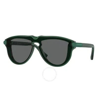 Burberry Dark Grey Shield Unisex Sunglasses Be4427 410487