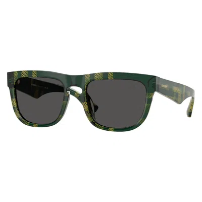 Burberry Dark Grey Square Ladies Sunglasses Be4431u 412587 56 In Brown