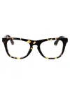 Burberry Dark Havana Acetate Optical Glasses In Black