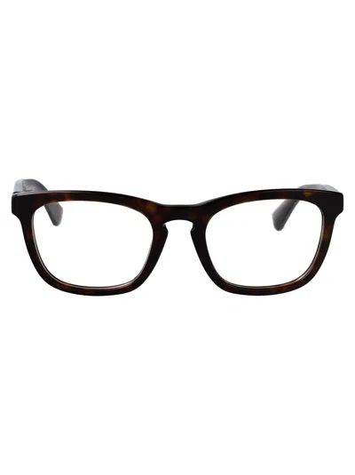 BURBERRY BURBERRY DARK HAVANA ACETATE OPTICAL GLASSES