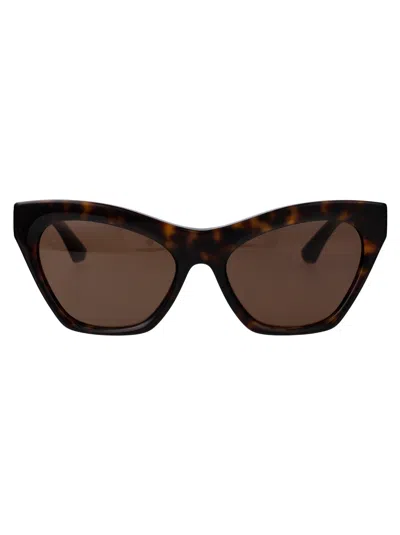 BURBERRY BURBERRY DARK HAVANA ACETATE SUNGLASSES