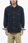 Burberry Contrasting-cuffs Denim Jacket