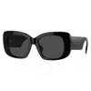 Burberry Dartk Grey Square Ladies Sunglasses Be4410 300187 52