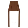 Burberry Deep Bark Brown Side Panels Mini Skirt In Brown