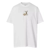Burberry Deer Print Cotton Oversized Deerlet Printing T-shirt 'white'