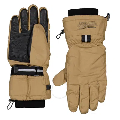 Burberry Deerskin Location Gloves In Brown