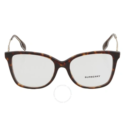 Burberry Demo Browline Ladies Eyeglasses Be2336 3002 52 In Dark