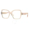 Burberry Demo Butterfly Ladies Eyeglasses Be2374 4060 52