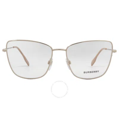Burberry Demo Cat Eye Ladies Eyeglasses 0be1367 1338 53 In Red