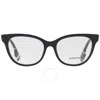 Burberry Demo Cat Eye Ladies Eyeglasses Be2375 3001 53 In Red