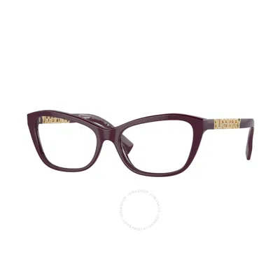 Burberry Demo Cat Eye Ladies Eyeglasses Be2392 3979 52