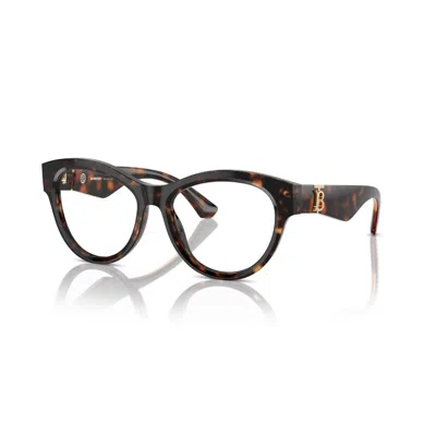 Burberry Demo Cat Eye Ladies Eyeglasses Be2404 3002 53 In Brown