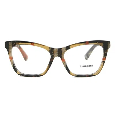 Burberry Demo Cat Eye Ladies Eyeglasses Be2416 4146 52 In Red