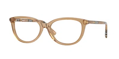 Burberry Demo Cat Eye Ladies Eyeglasses Be2431 4164 54 In Brown