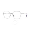 Burberry Demo Geometric Ladies Eyeglasses Be1381 1345 54