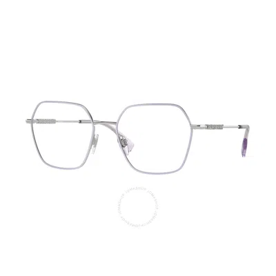 Burberry Demo Geometric Ladies Eyeglasses Be1381 1345 54
