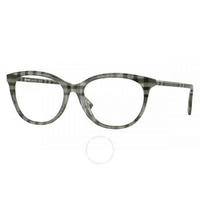 Burberry Demo Navigator Ladies Eyeglasses Be2389 4089 52 In Green