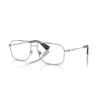 Burberry 56mm Rectangle Optical Glasses In Pattern