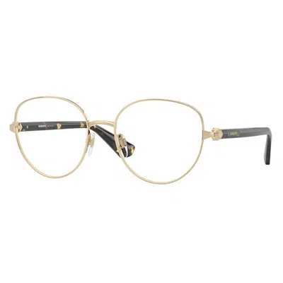 Burberry Demo Oval Ladies Eyeglasses Be1394 1109 55 In Gold