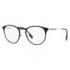 Burberry Demo Oval Men's Eyeglasses Be1360 1005 51
