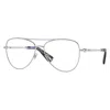 Burberry Demo Pilot Eyeglasses Be1386 1005 55 In Gray