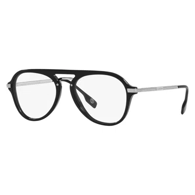 Burberry Demo Pilot Men's Eyeglasses Be2377 3001 55 In Black