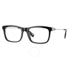 Burberry Demo Rectangular Men's Eyeglasses Be2384 3001 53