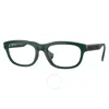 Burberry Demo Rectangular Men's Eyeglasses Be2385u 4038 54