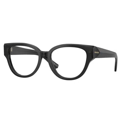 Burberry Demo Round Ladies Eyeglasses Be2421 4112 51 In Black