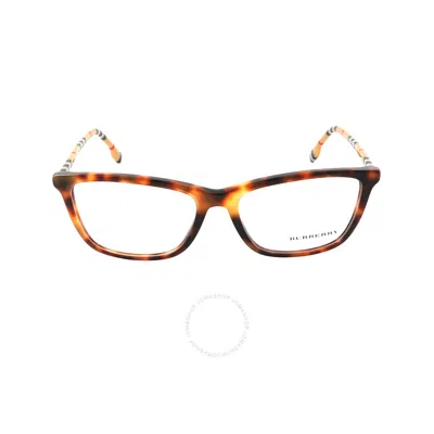 Burberry Demo Square Ladies Eyeglasses Be2326 3890 54 In Red