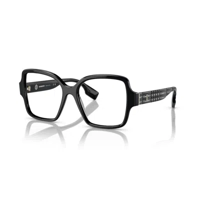 Burberry Demo Square Ladies Eyeglasses Be2374 3001 54 In Black