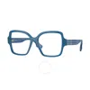 Burberry Demo Square Ladies Eyeglasses Be2374 4064 54