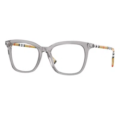 Burberry Demo Square Ladies Eyeglasses Be2390 3892 50 In Gray