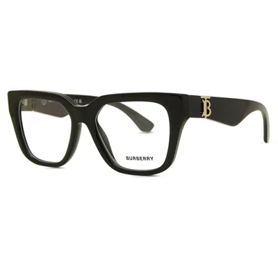 Burberry Demo Square Ladies Eyeglasses Be2403 3001 53 In Black
