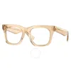 Burberry Demo Square Ladies Eyeglasses Be2407 4063 51