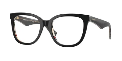Burberry Demo Square Ladies Eyeglasses Be2415 4121 53 In Black