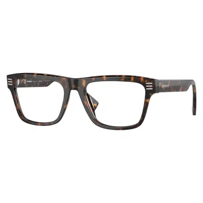 Burberry Demo Square Men's Eyeglasses Be2387 3002 55