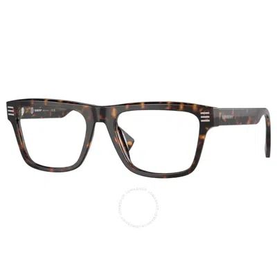 Burberry Demo Square Men's Eyeglasses Be2387f 3002 55