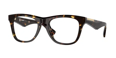 Burberry Demo Square Men's Eyeglasses Be2409 4106 51 In Brown