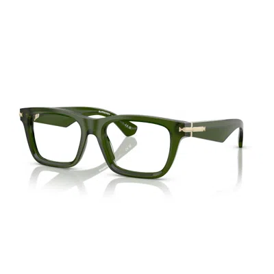 Burberry Demo Square Men's Eyeglasses Be2419 4148 51 In Green