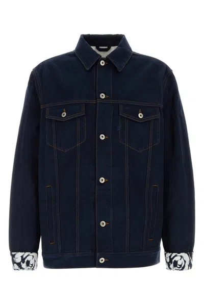 Burberry Pro-d12 Jeans Jacket In Black