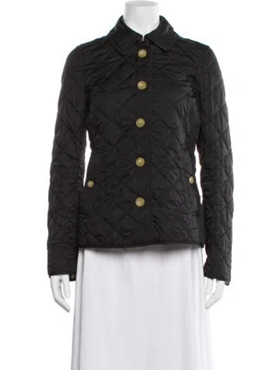 Pre-owned Burberry Denim Jacket In Black