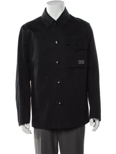 Pre-owned Burberry Denim Jacket In Black