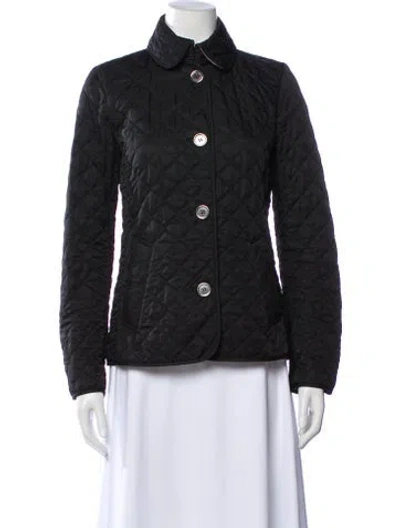 Pre-owned Burberry Denim Jacket In Black