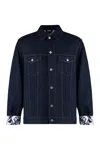 Burberry Pro-d12 Jeans Jacket In Blue