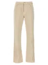 Burberry Straight Leg Cotton Denim Jeans