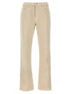 Burberry Straight Leg Cotton Denim Jeans