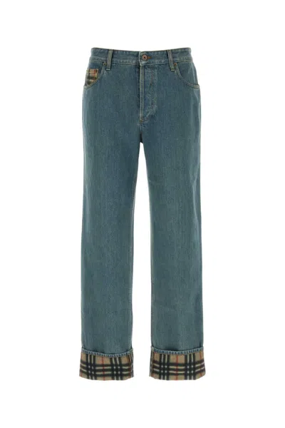 Burberry Dexter Straight-leg Jeans In Blue
