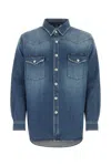 Burberry Light Blue Solid Shirt