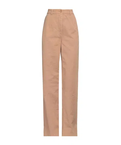 Burberry Denim Trousers In Animal Print